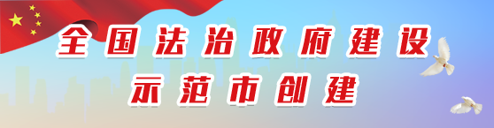 全国法治政府建设示范市创建